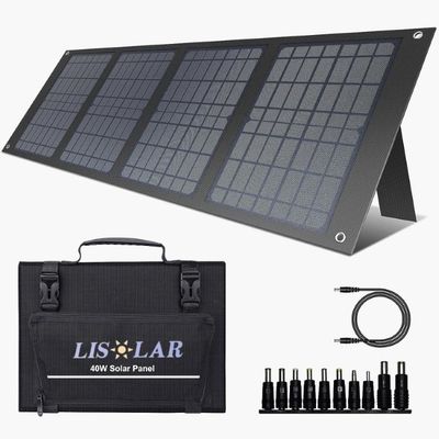 40W draagbare zonnepanelen handtas voor kamperen zelfrijdende reizen trekking