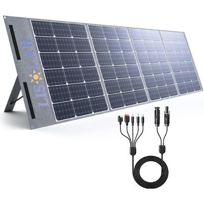 200W zonne-energie draagbare oplader waterdicht oplaadbare zonnebatterij
