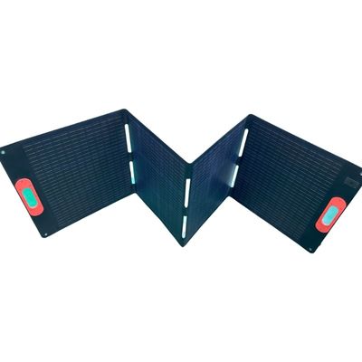 Zonnepaneel efficiëntie tot 23,5% Opvouwbare zonne-oplader met aangepaste ontvouwingsgrootte 1670* 500* 5MM