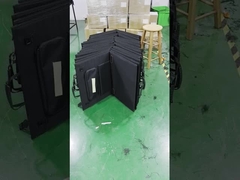 Buitenzonnepaneeloplader 21,6 V Open Circuit Spanning Monokristallijn Cell voor On-the-Go Power Supply